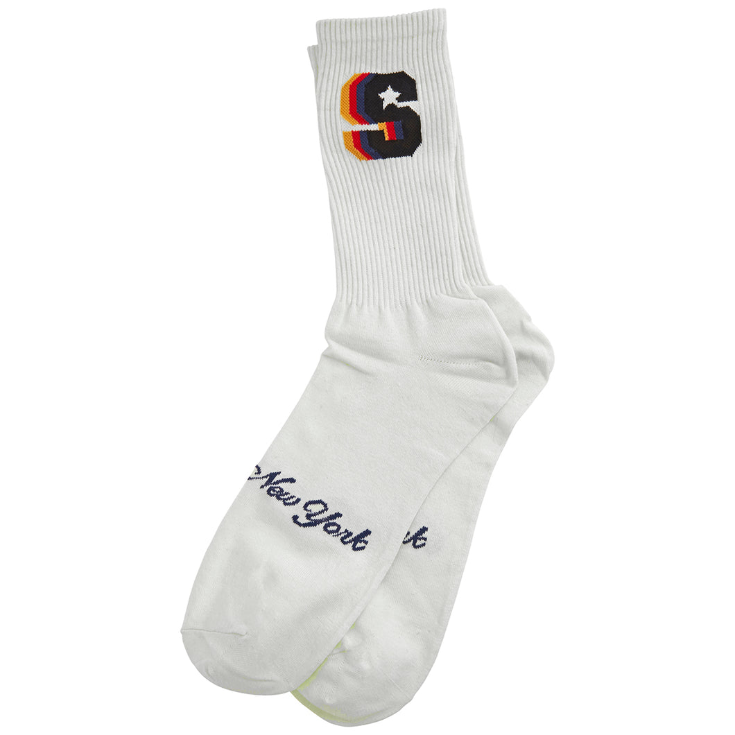 S Star Logo Socks