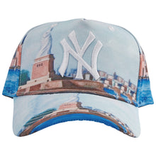 Load image into Gallery viewer, Soft Blue Skyline NY Logo Hat