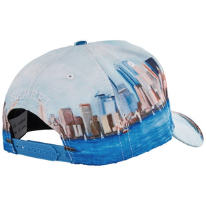 Soft Blue Skyline NY Logo Hat