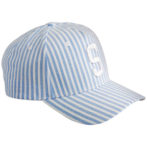 Seersucker S Logo Hat