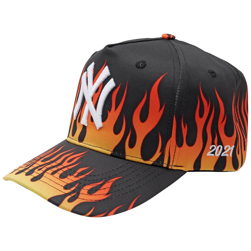 Flames NY Logo Hat