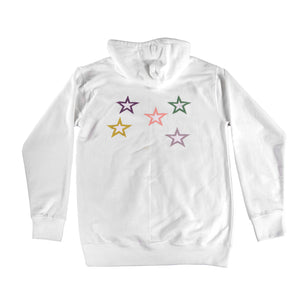 Stars Zip Up Sweatshirt