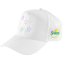 Load image into Gallery viewer, White Star NY Logo Trucker Hat