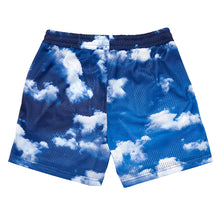 Load image into Gallery viewer, Navy Cloud Mesh Shorts