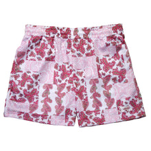 Load image into Gallery viewer, Pink Paisley Mesh Shorts