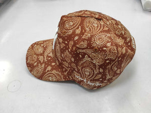 Brown Paisley NY Logo Hat