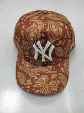 Load image into Gallery viewer, Brown Paisley NY Logo Hat