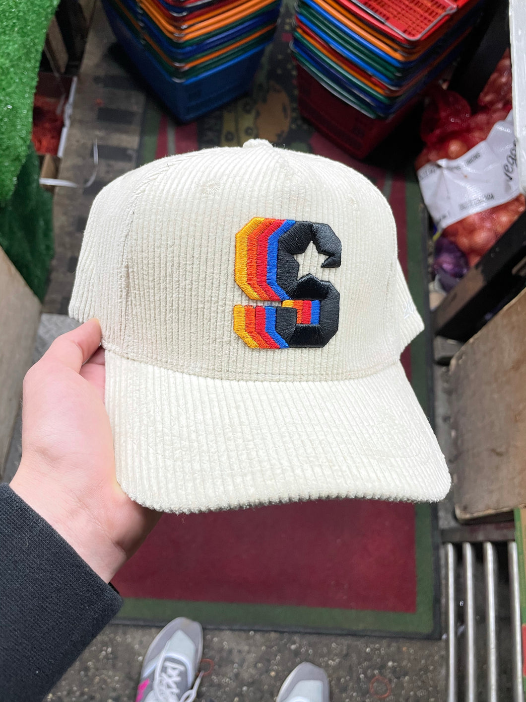 Milk Corduroy SStar Logo Hat