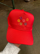 Load image into Gallery viewer, Red NY Logo Tonal Hat