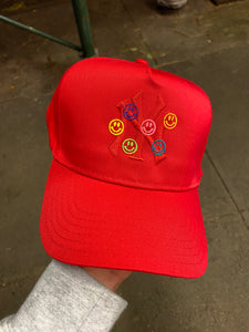 Red NY Logo Tonal Hat