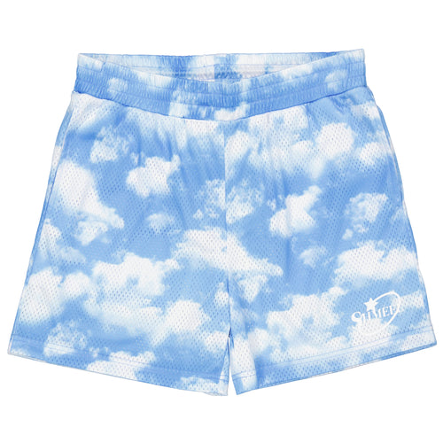 Canvas Cloud Mesh Shorts
