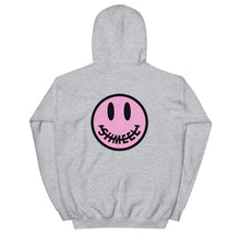 Load image into Gallery viewer, Pink Smiley Hooded Sweatshirt