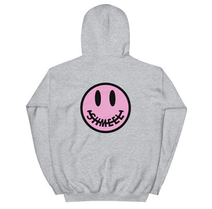 Pink Smiley Hooded Sweatshirt